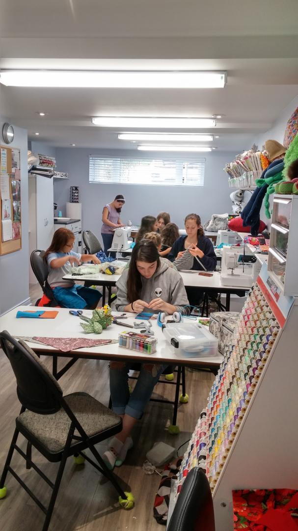 Camps de jours de couture Montréal, Lanaudière