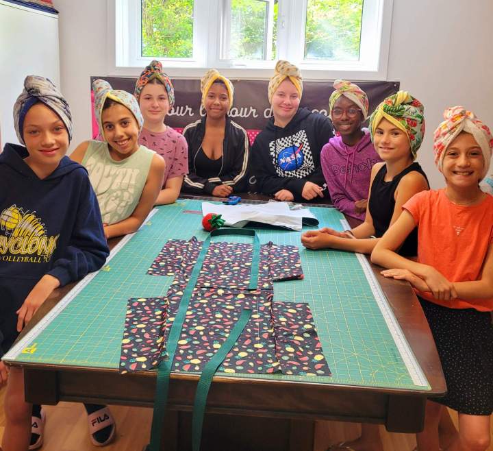 Une aventure couture pendant les vacances